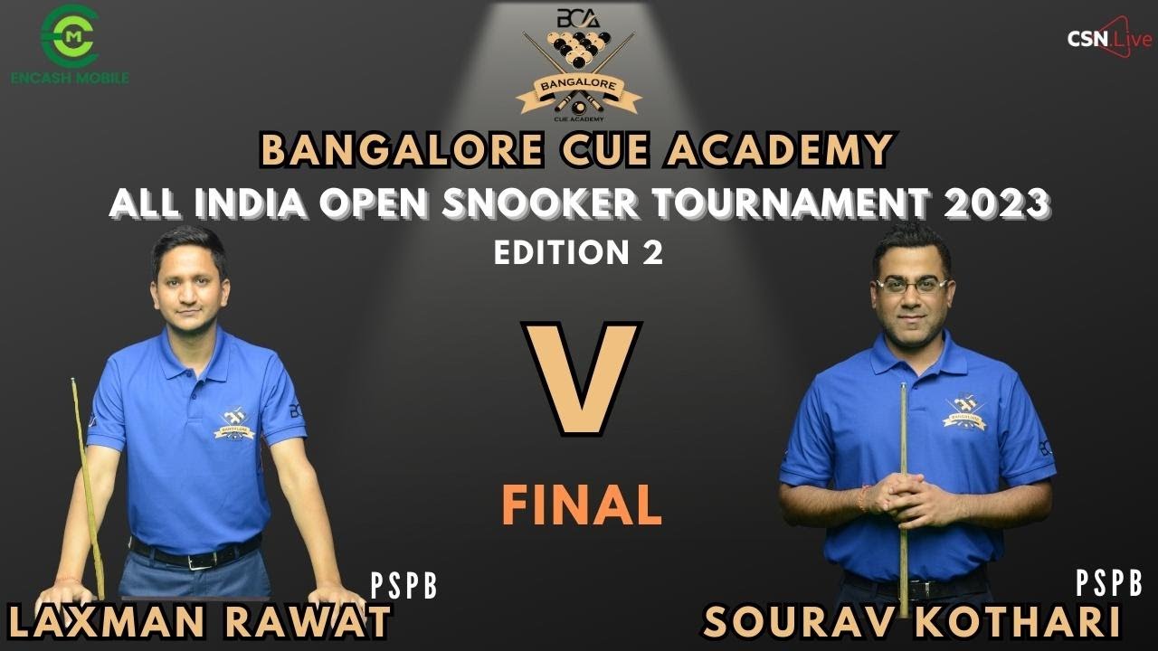 FINAL - LAXMAN RAWAT (PSPB) vs SOURAV KOTHARI (PSPB)