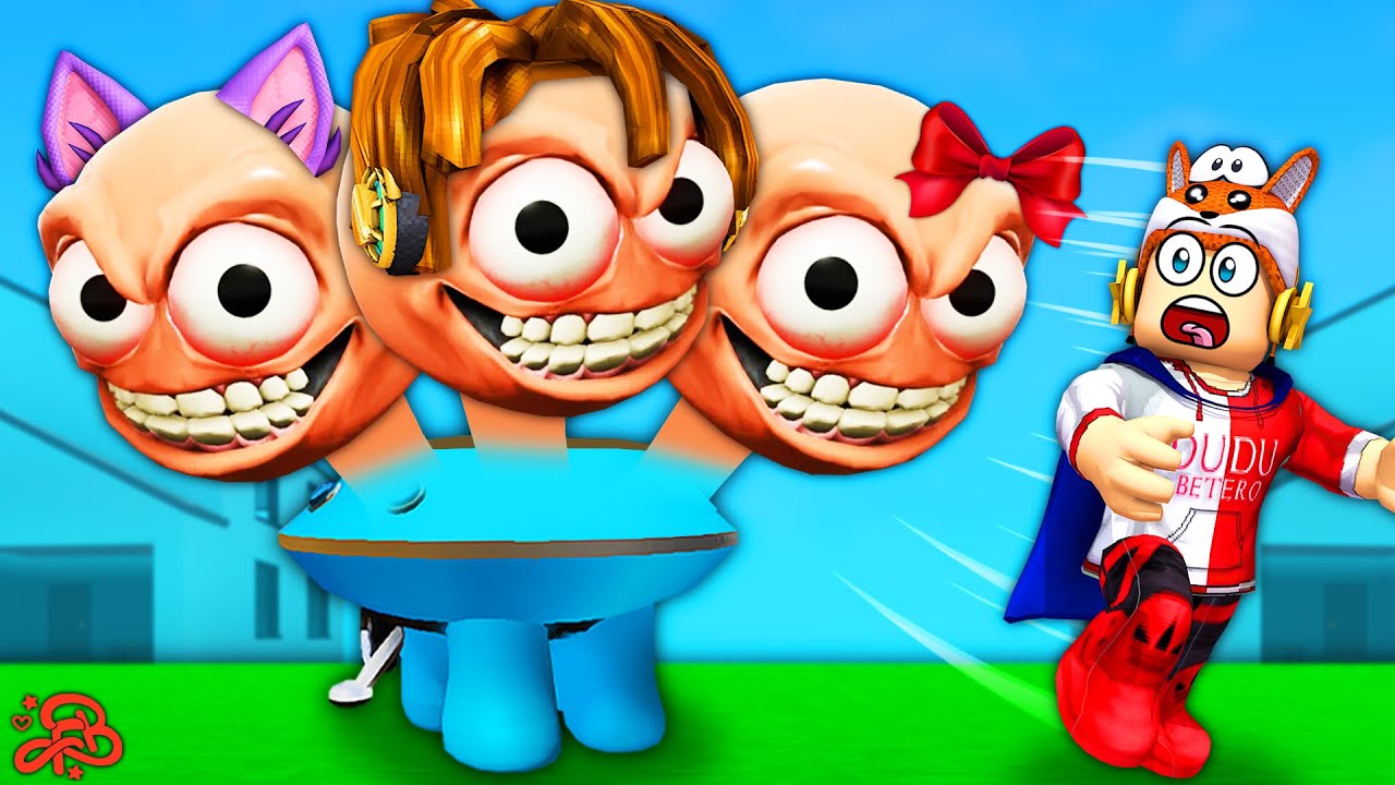 MONSTRO CABEÇÃO mas Meus AMIGOS Também são GEFS - Roblox