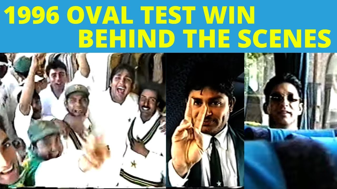 Behind The Scenes Oval Test 1996 | Caught Behind