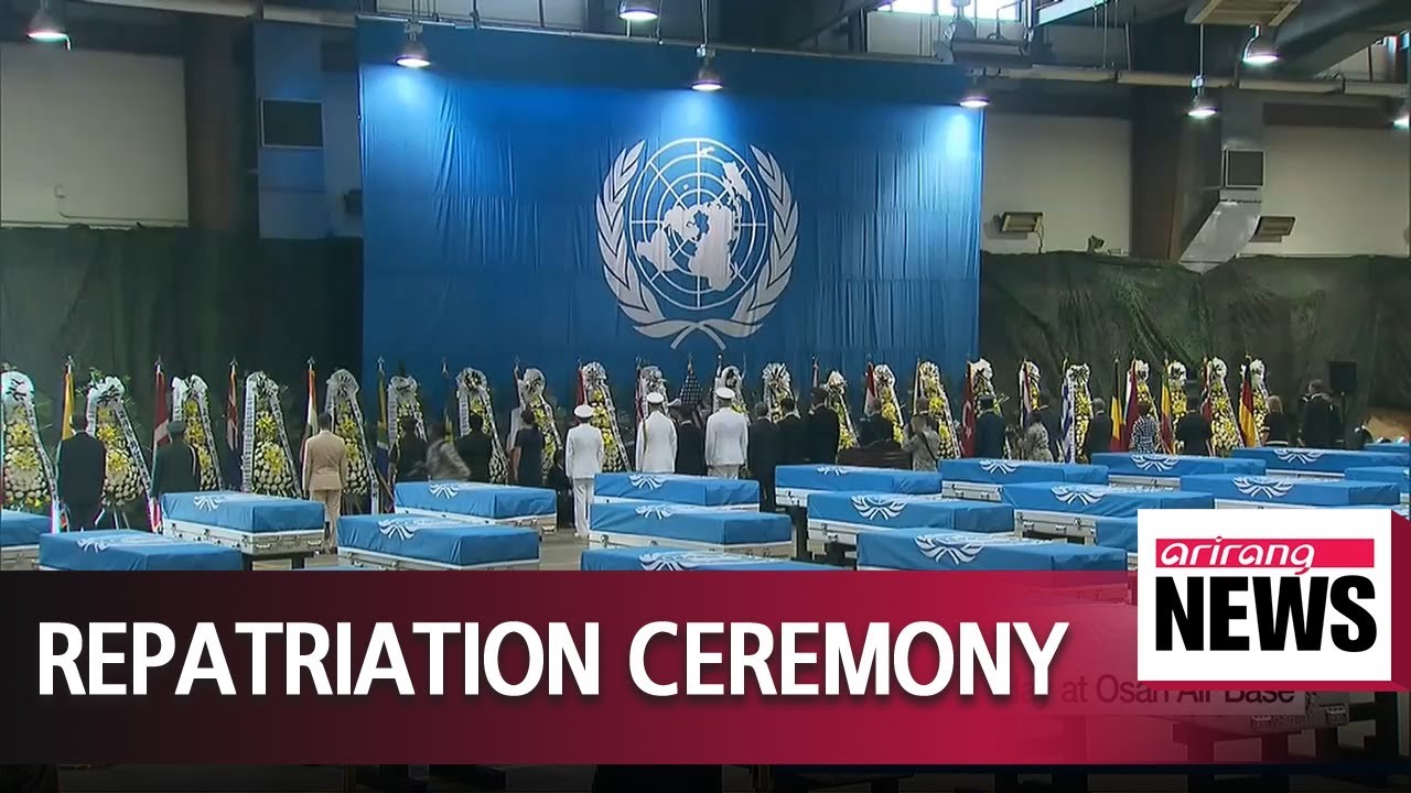 United Nations Command holds repatriation ceremony Wednesday