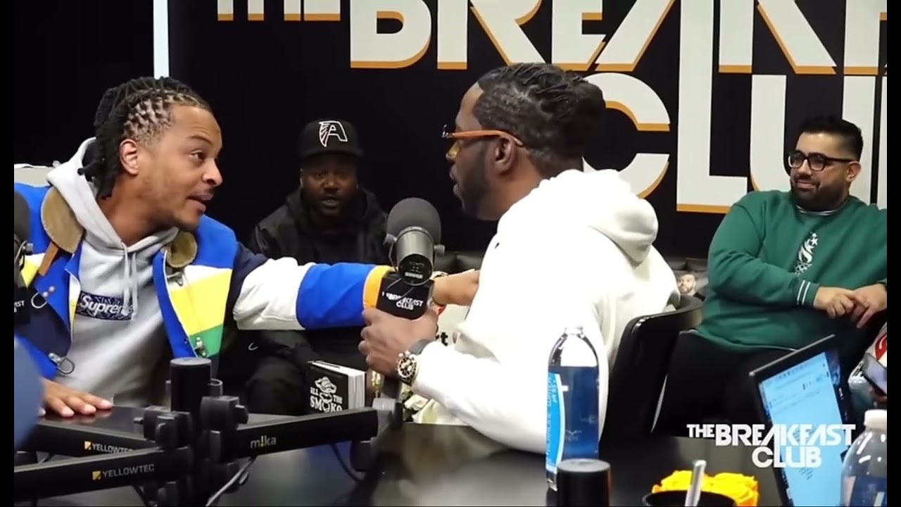 Young Dro about to fight middle of Breakfast Club interview #breakfastclub