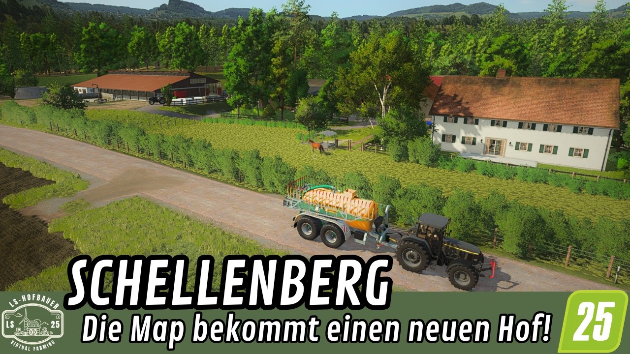 LS25 | Ein neuer Hof auf der Schellenberg Map von @Jogi