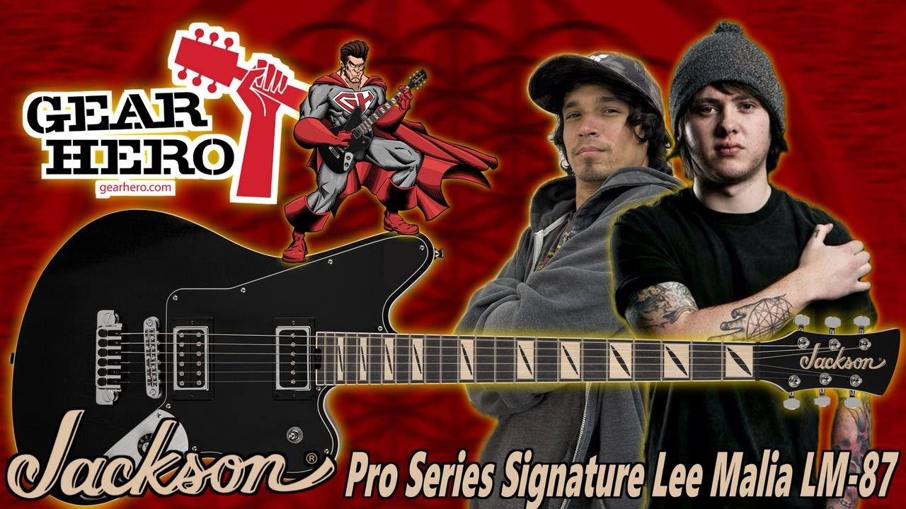 BRING ME THIS GUITAR! Bring Me The Horizon's Lee Malia's Signature Jackson LM-87 Guitar