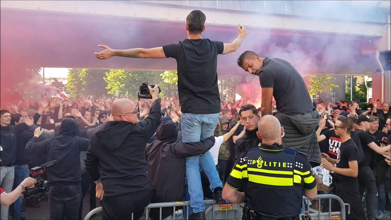 Corteo FC Utrecht supporters (24-05-2019)