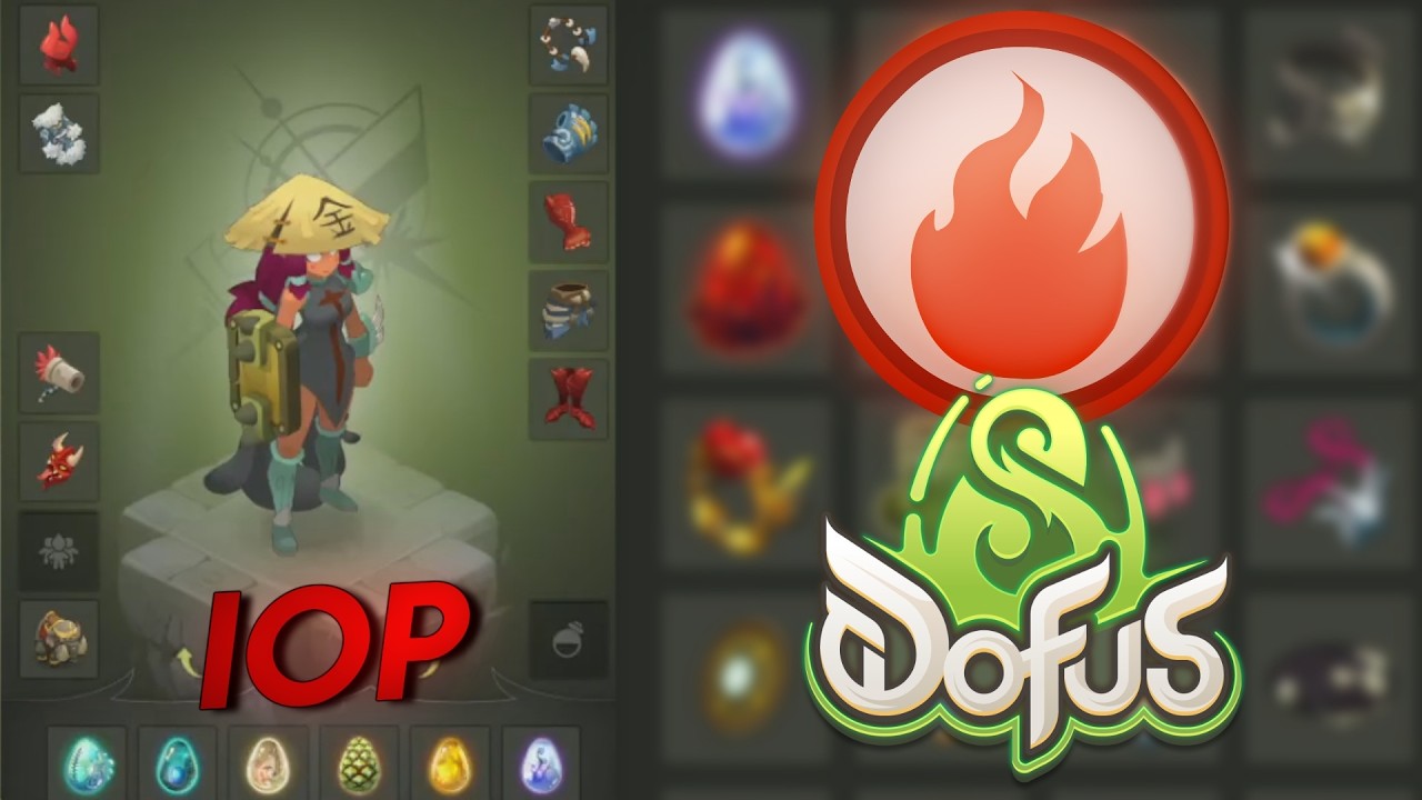 LE IOP FEU FAIT UN CARNAGE SUR DOFUS ! (100% crit)