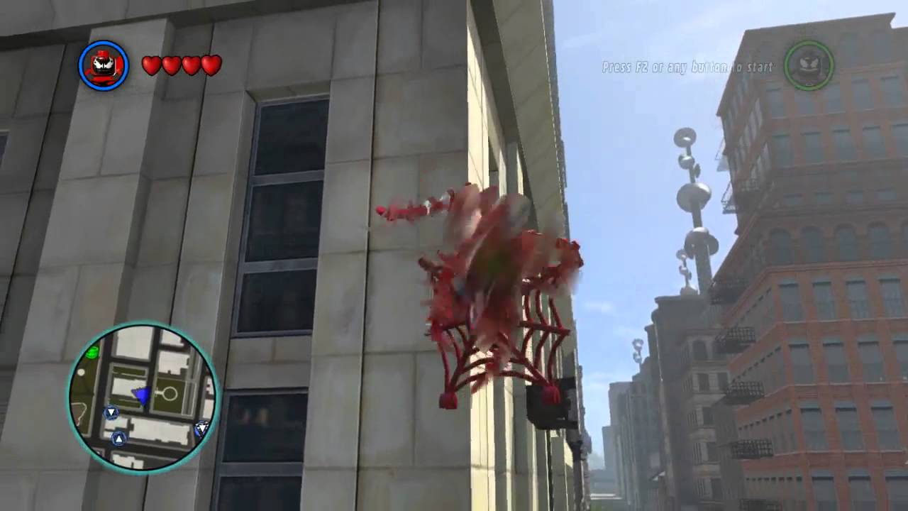 LEGO Marvel Super Heroes The Video Game - Carnage free roam
