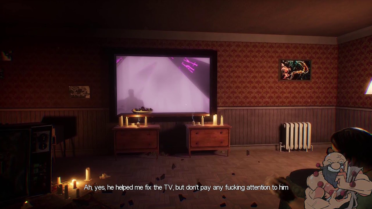 Oh DEMON fix my TV! |#clips #gaming #horror #horrorgaming #ohdemonfixmytv #demon