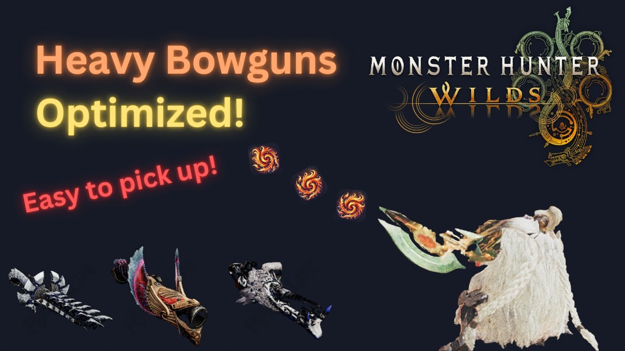 The Ultimate Heavy Bowgun Guide Monster Hunter Wilds - HBG Guide MH Wilds モンスターハンターワイルズ