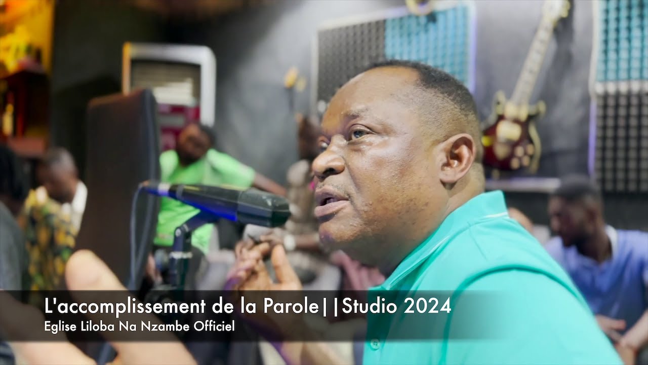 ►l'accomplissement de la parole || S&eacute;ance d&rsquo;enregistrement studio avec le Proph&egrave;te Khonde Mpolo D.