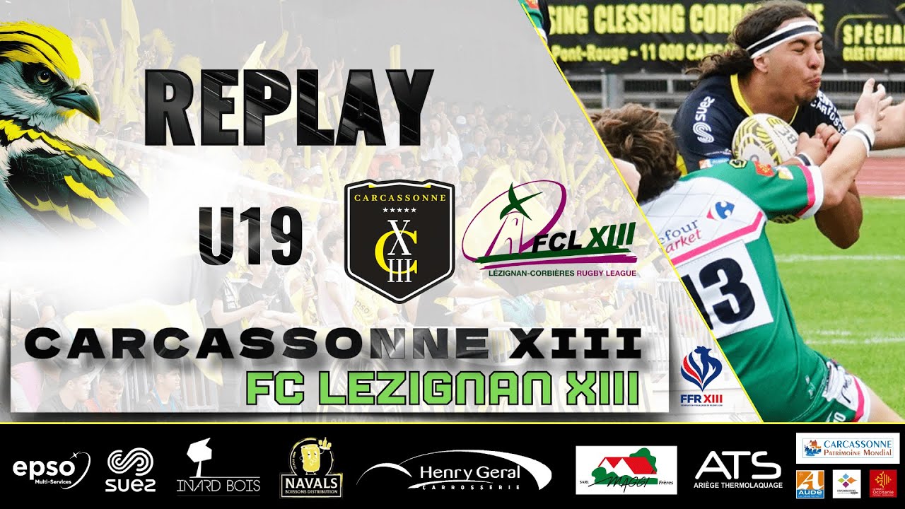 U19 1/4 De Finale Carcassonne XIII V FC Lézignan XIII