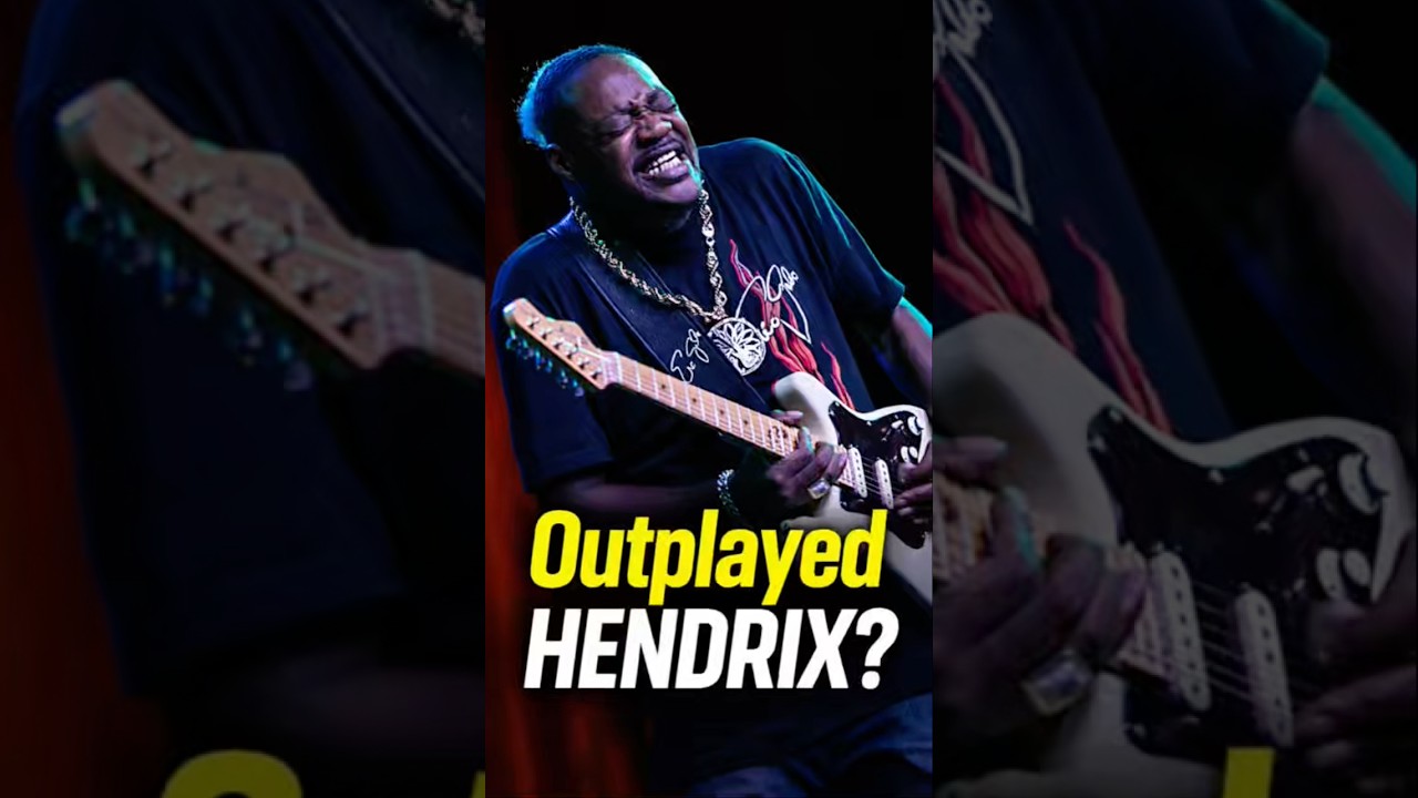 Eric Gales Outplayed Hendrix On US Anthem? #jimihendrix #ericgales #bluesguitar #bluesrock #fender