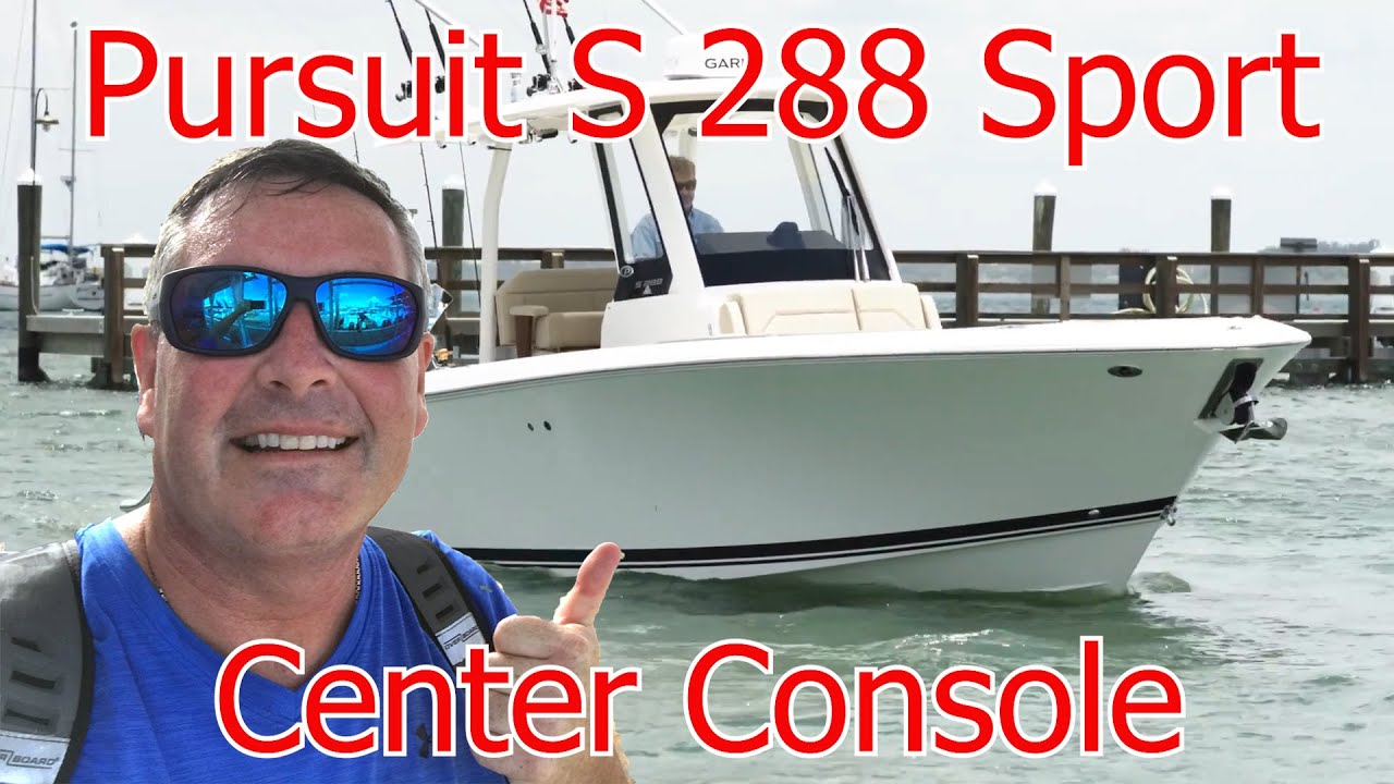 Pursuit S 288 Sport Center Console