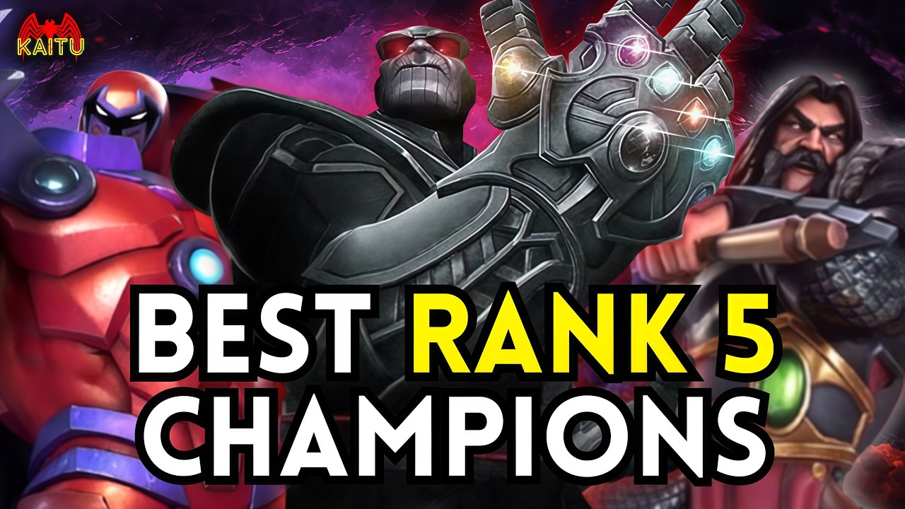 BEST Champions to RANK 5 for Each Class (RANKED!) - January 2026 MCOC