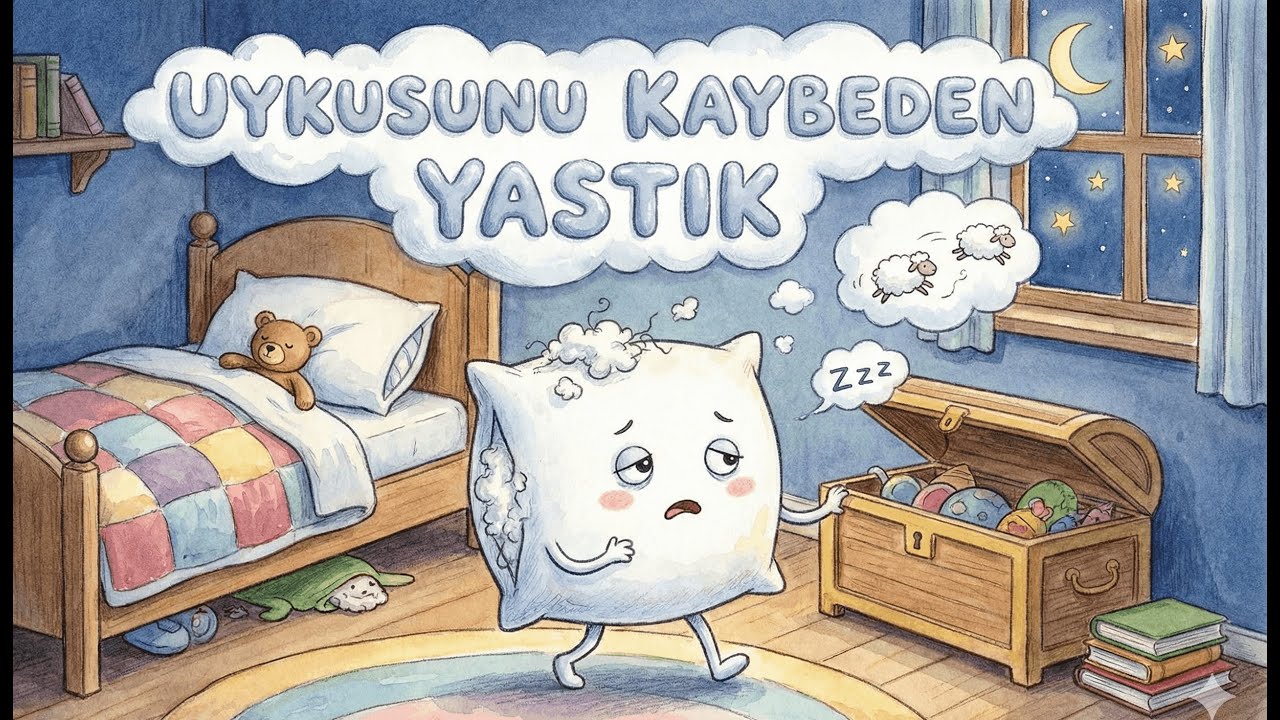 Çocuk Masalları - Uykusunu Kaybeden Yastık - 74