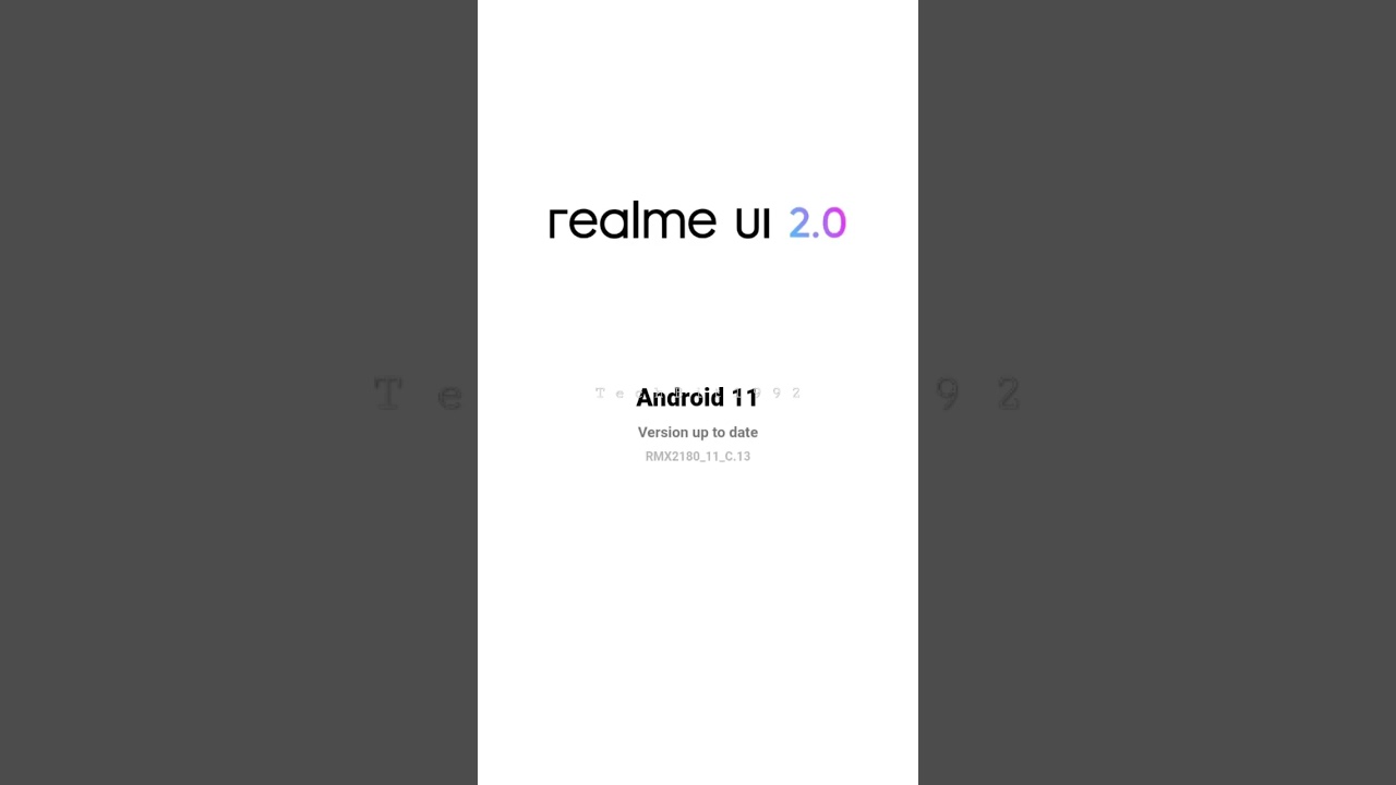 Realme UI 2.O - 3.O Update? | OS Update 11 - 12 | Realme C15 | Realme