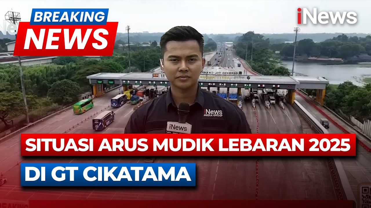 Breaking News Situasi Arus Mudik Lebaran 2025 di GT Cikatama | 26/03
