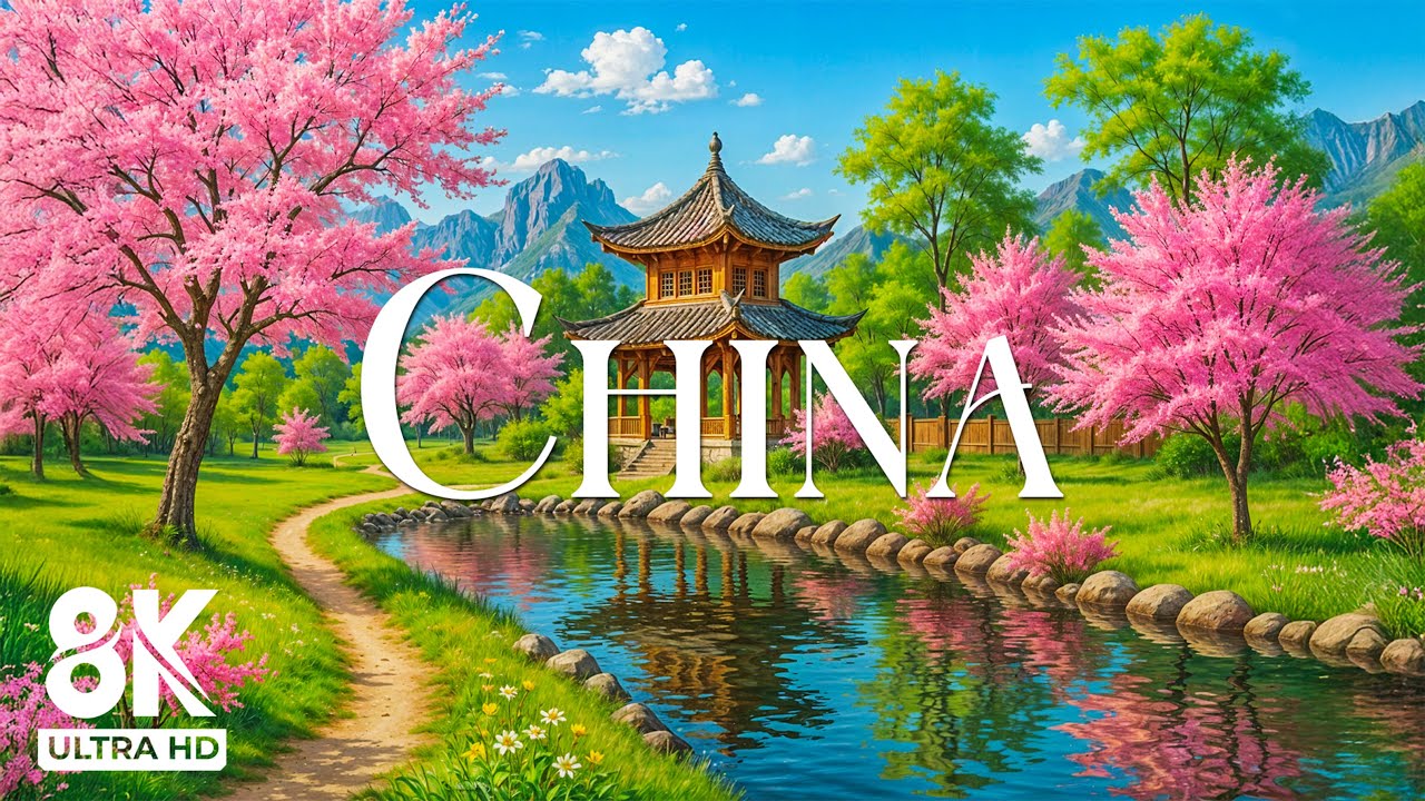 Spring China 8K 🏮 &ndash; From Blossoming Gardens to Ancient Temples in a Breathtaking Springtime Journey