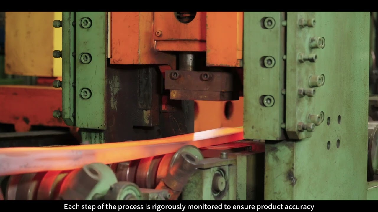 2 Heavy truck parabolic leaf spring rolling process