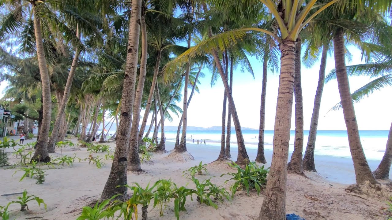 Boracay Beach 4K Walking Tour - Philippines 2023