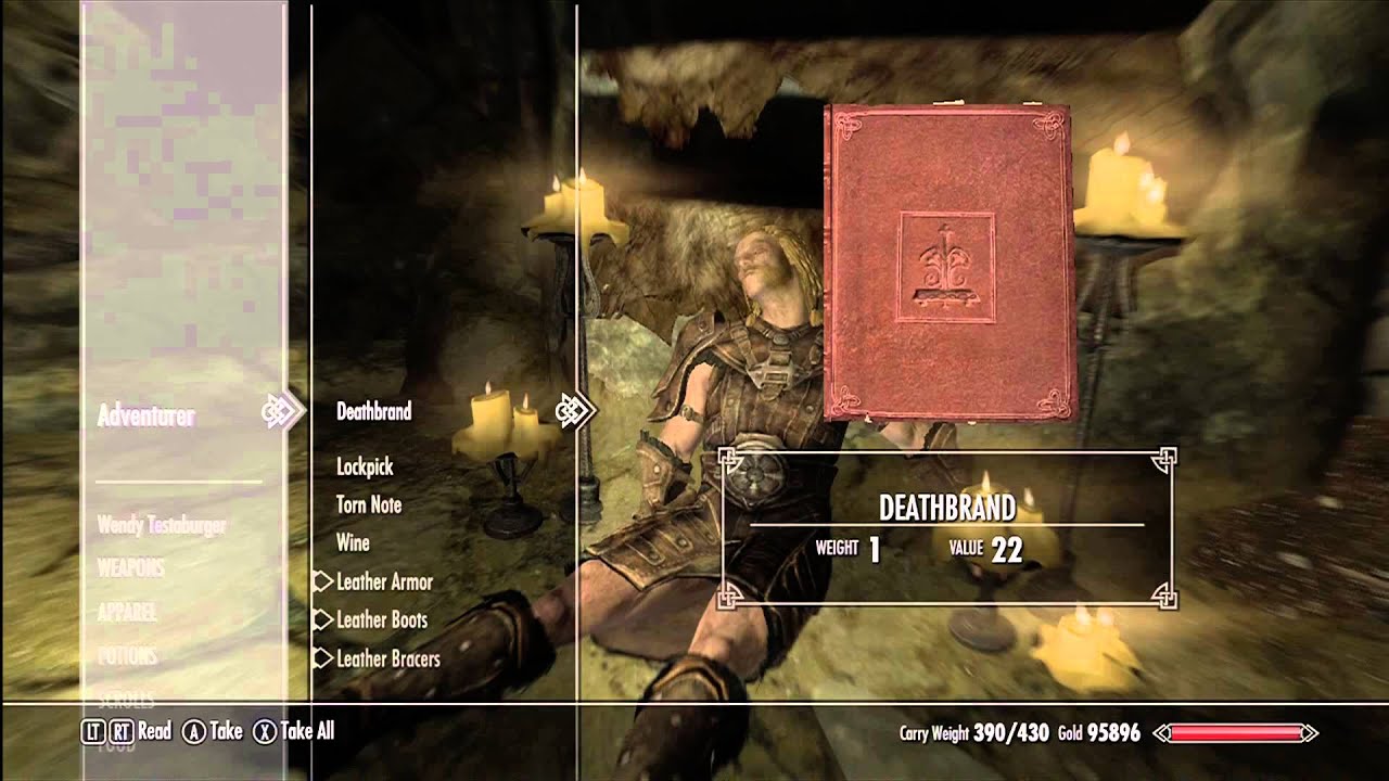 Skyrim: Deathbrand Quest