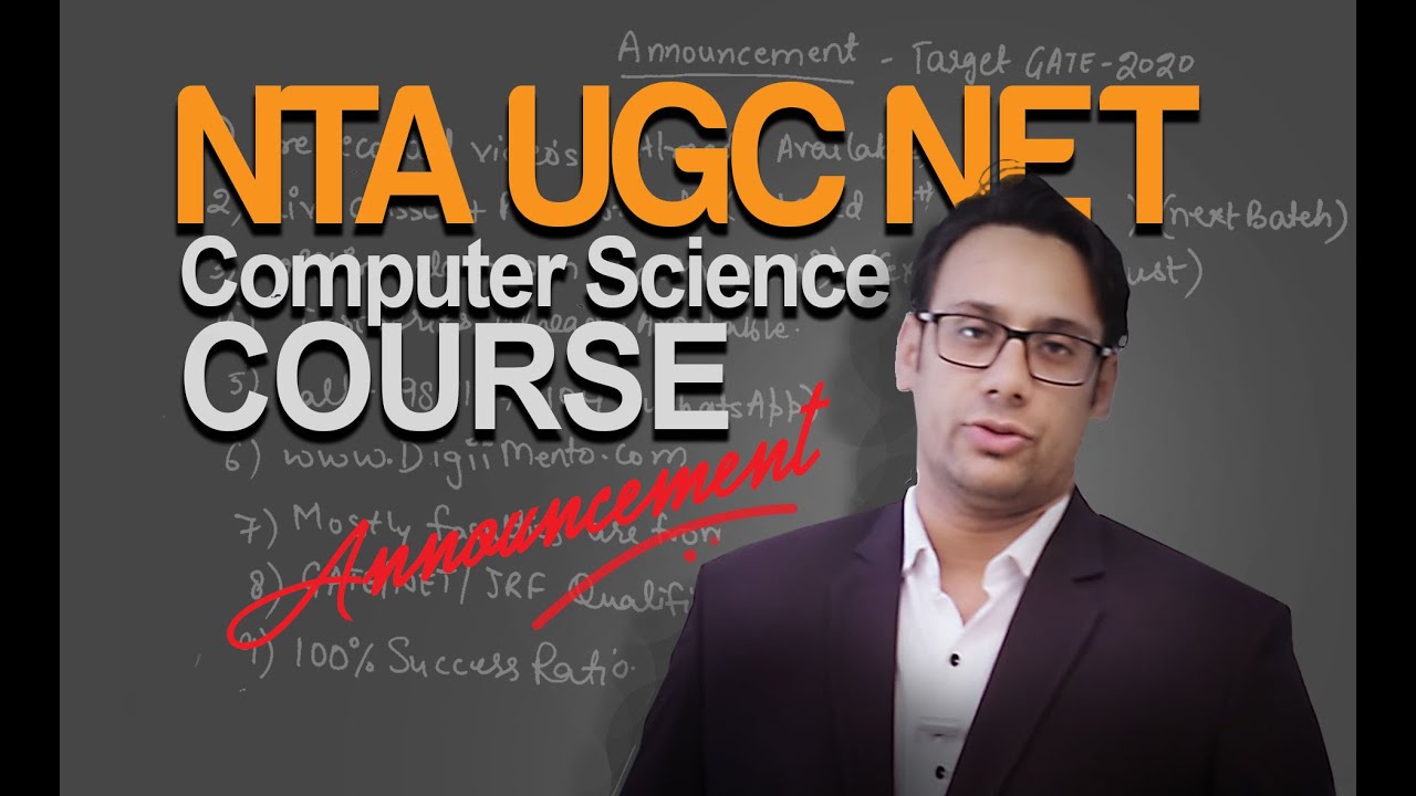 NTA UGC NET Computer Science Course Announcement - Best Coaching Institute