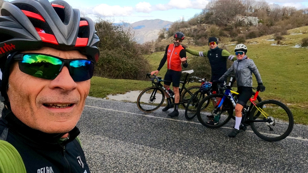 Salite dure verso il monte Guadagnolo 