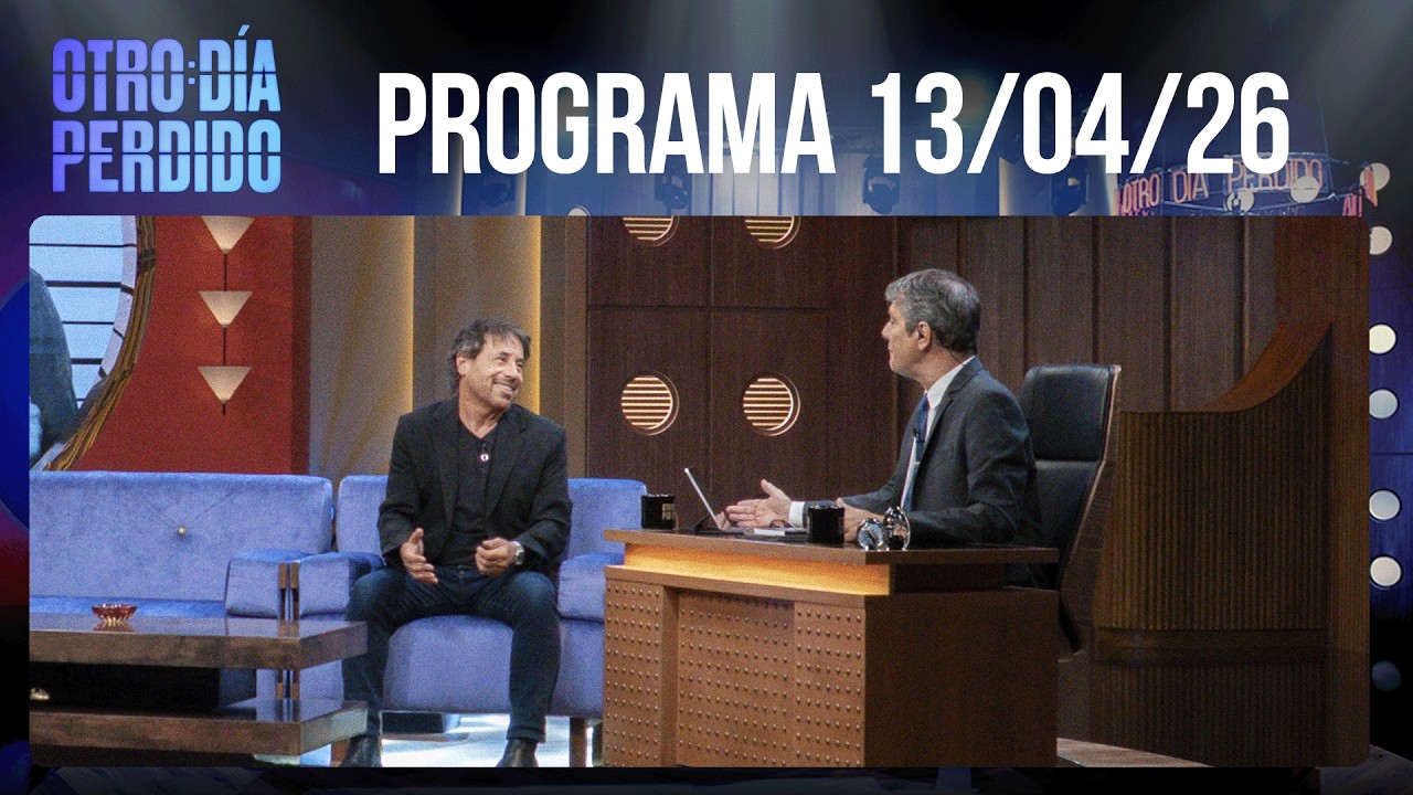 OTRO D&Iacute;A PERDIDO - Programa 13/04/26 - PERGOLINI ENCONTR&Oacute; LA HORMA DE SU ZAPATO CON RICKY SARKANY