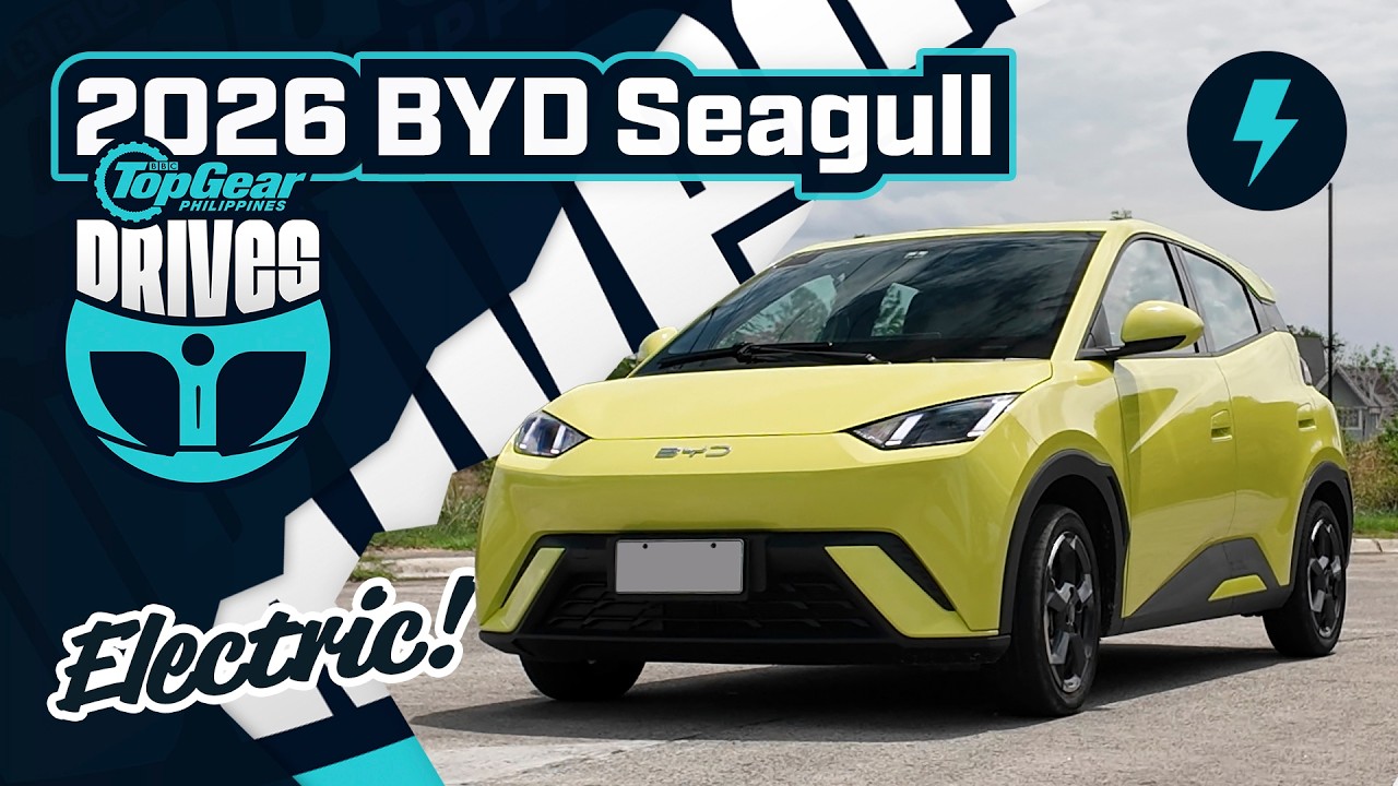 Обзор BYD Seagull 2026: тест бюджетного электрического хетчбэка | Top Gear Philippines