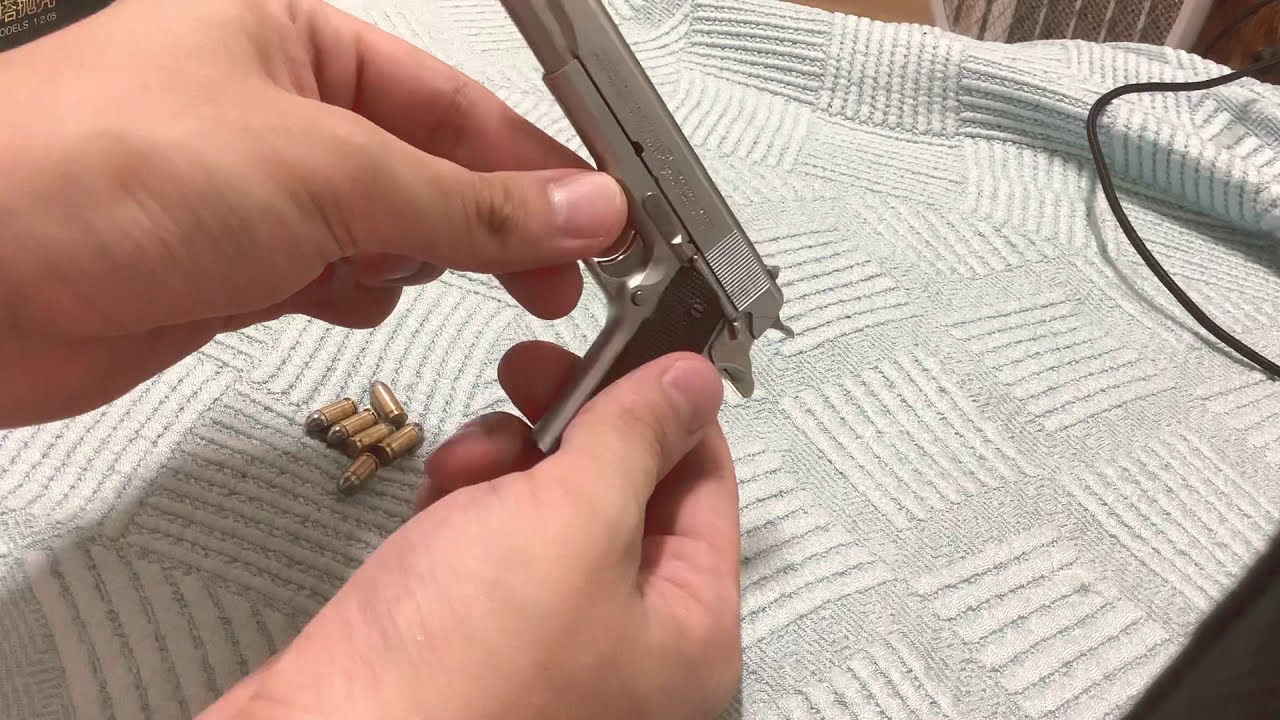 1:2.05 scale model COLT M1911 #2 (shell ejecting)
