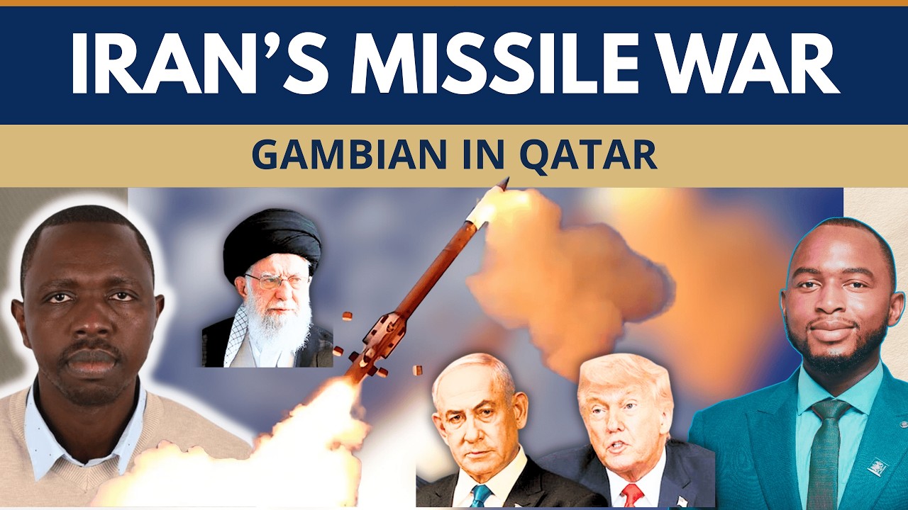 Under Iran’s Missiles: Gambian Scholar Speaks from Qatar