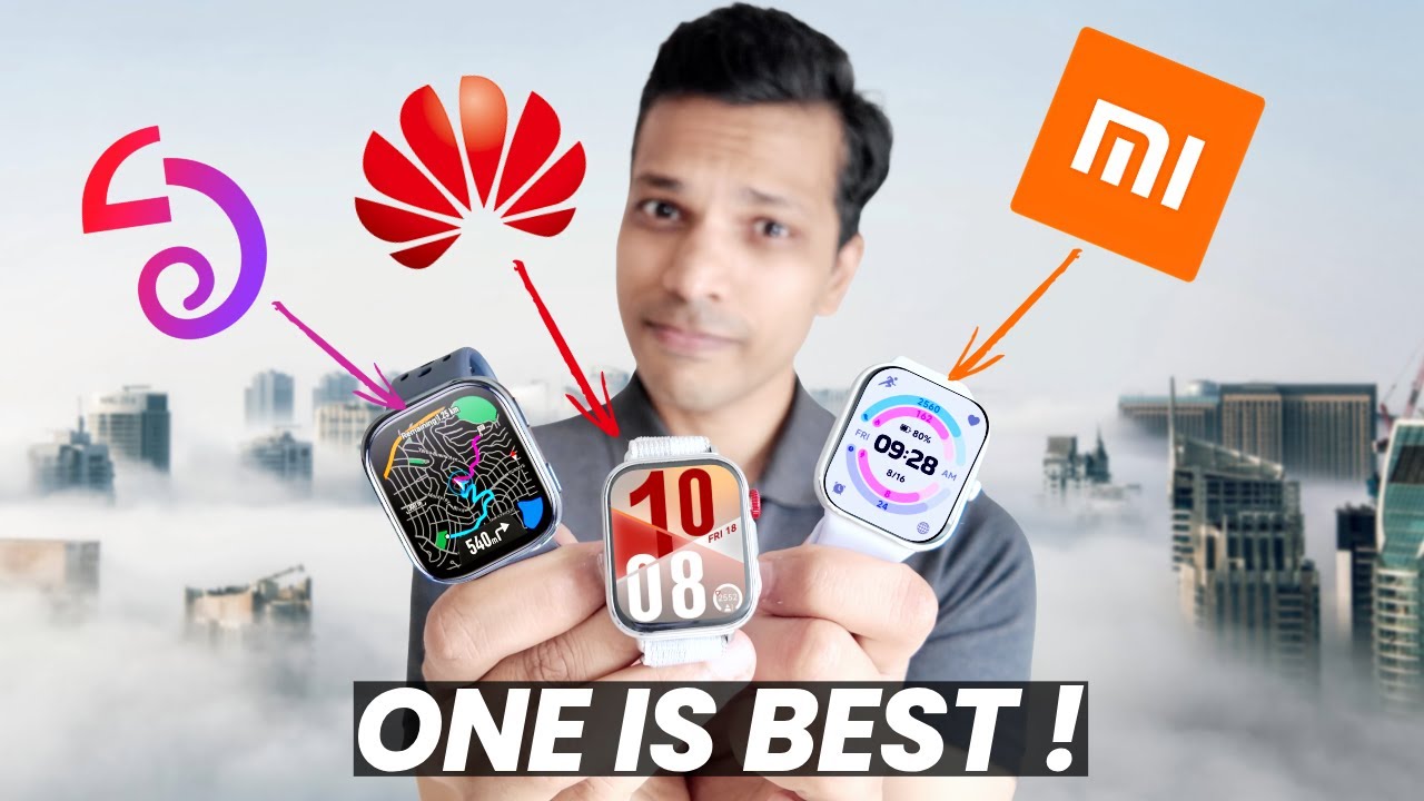 Amazfit Bip 6 vs Huawei Watch Fit 4 vs Xiaomi Watch 5: One is BEST!
