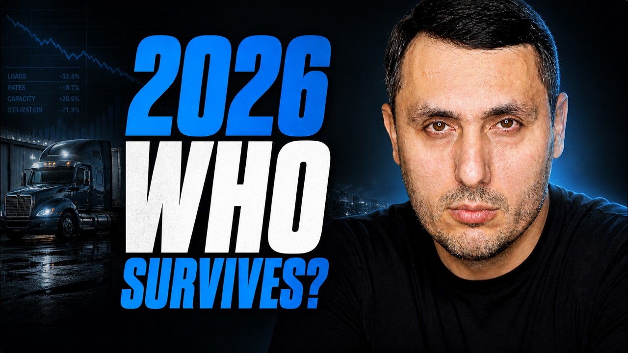 The Freight Market in 2026: Who Survives & Who Dies (Real Data)