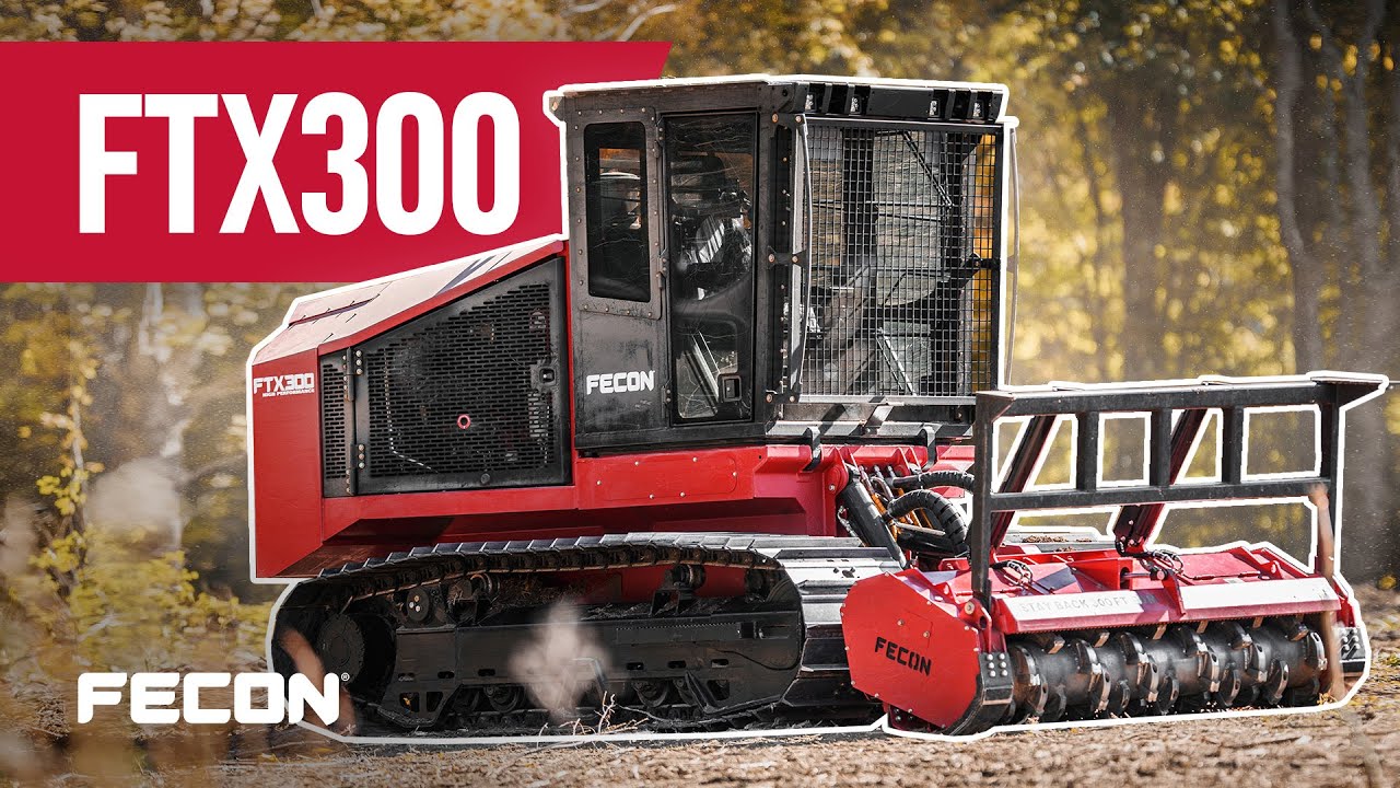 Fecon FTX300 Dedicated Mulching Tractor