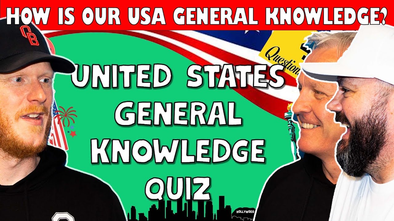 How is Our USA General Knowledge? | OFFICE BLOKES REACT!!