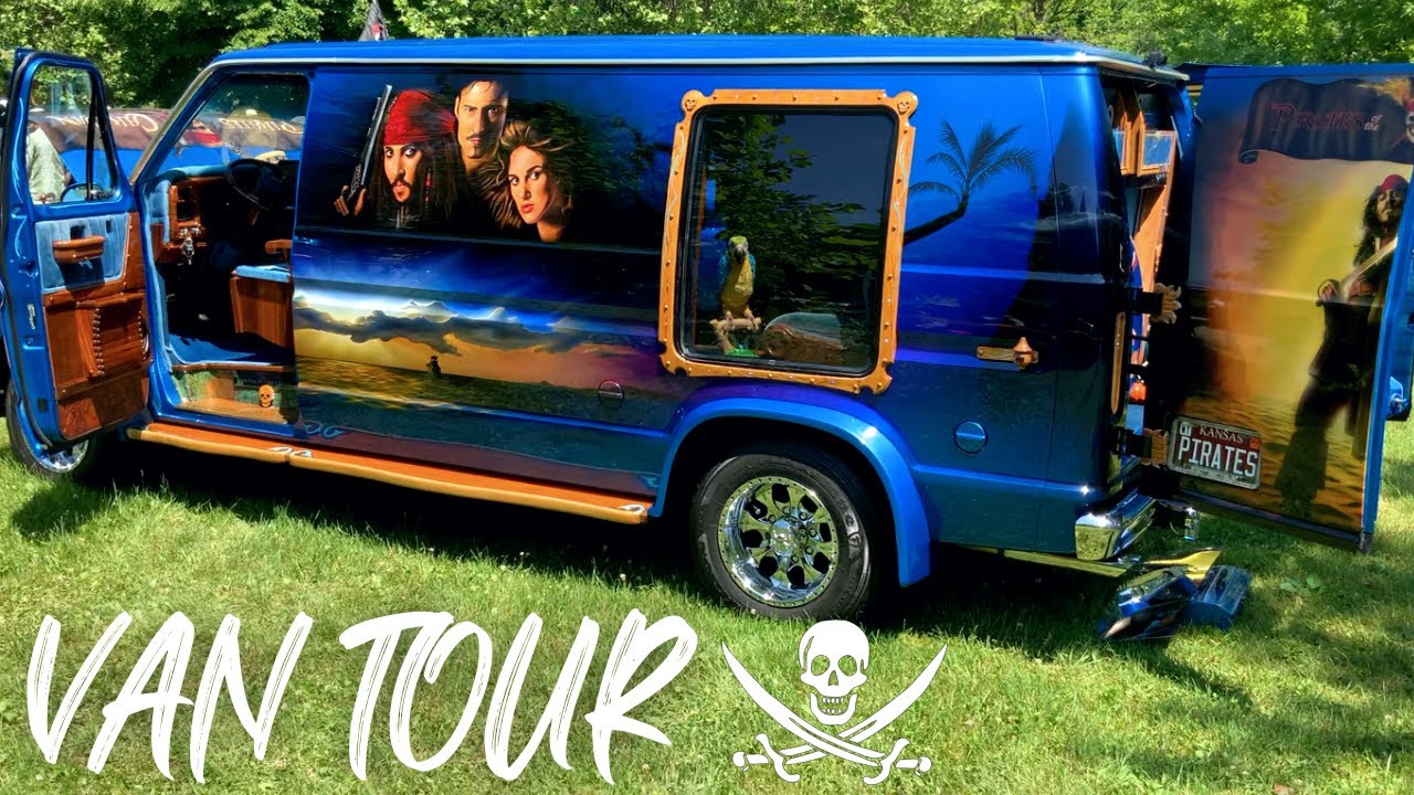 Pirates Of The Caribbean Themed VAN TOUR | Incredible Custom 1976 Ford Econoline