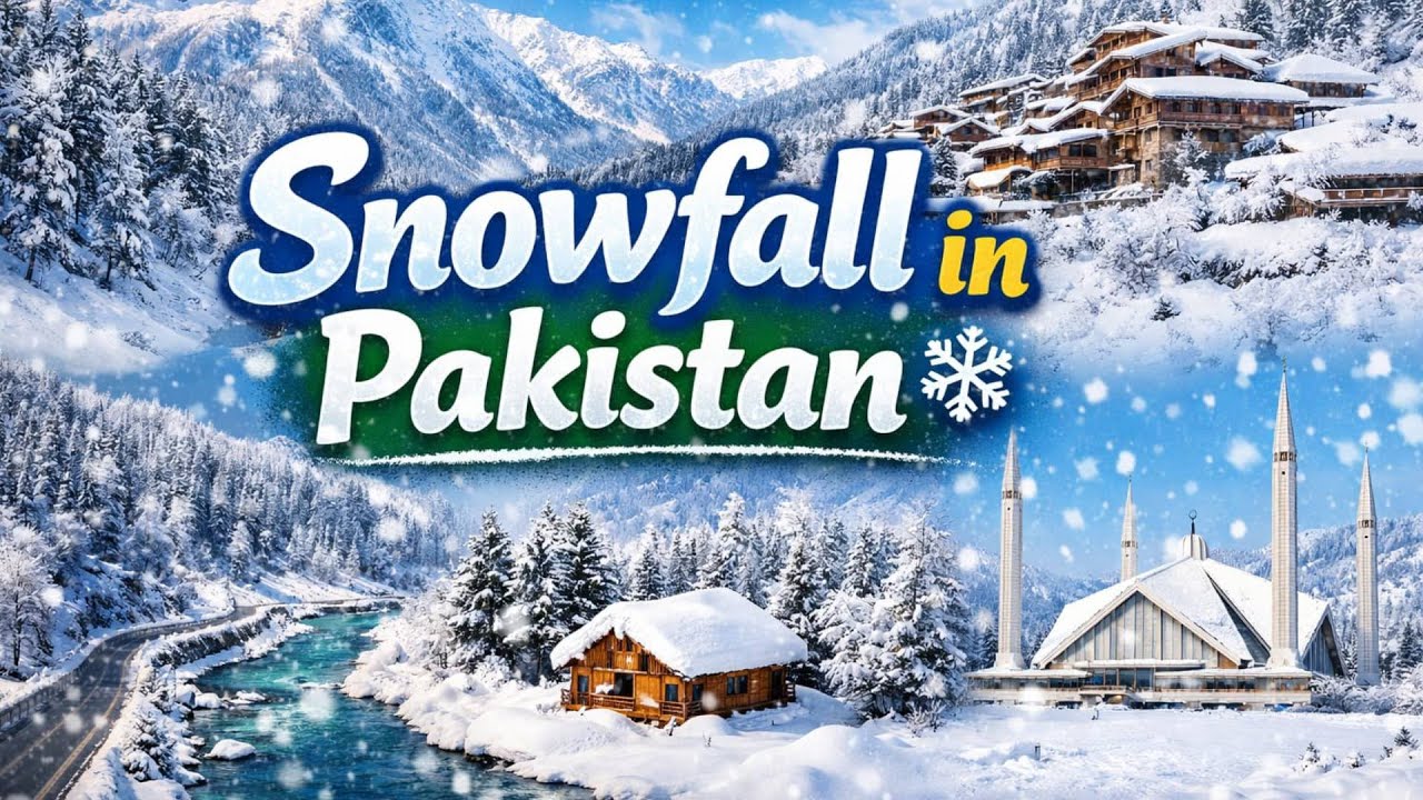 Snowfall Paradise in Pakistan |One World Stories | Beauty