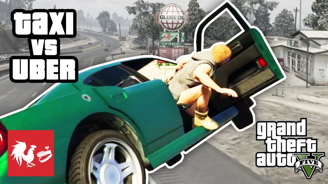 Taxi VS Uber - GTA V | Hard Mode