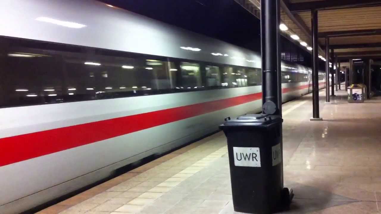 Ausfahrt ICE 1 in Karlsruhe Hbf ( Mit Tollem Sound )