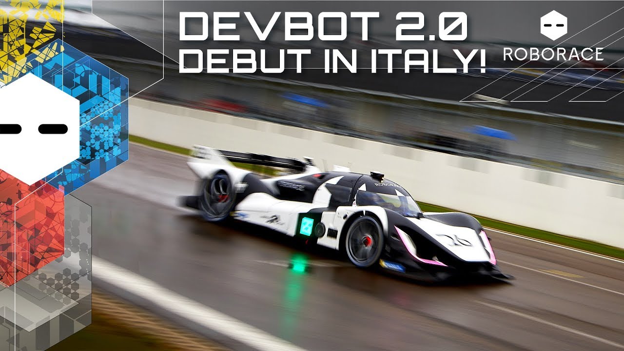 WET Motor1 Track No Match for an AI Race Car | Roborace