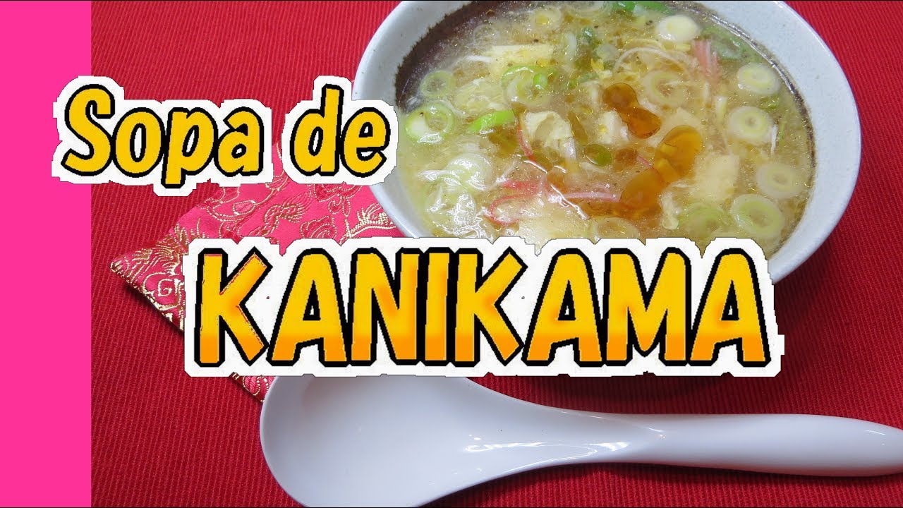 O modo de fazer a sopa de kani chinesa