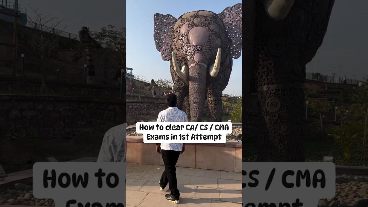 How to clear CA CS CMA Exams in first attempt 🧑🏻&zwj;🎓 (Read Description)