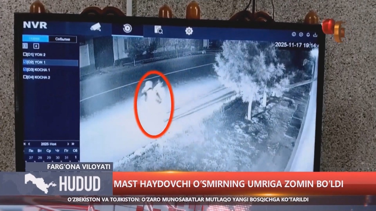 Mast haydovchi oʻsmirning umriga zomin boʻldi (Fargʻona)