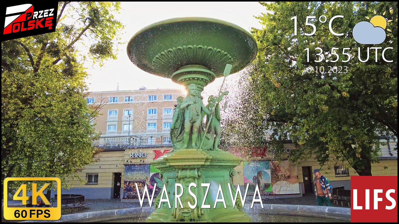 4k POLAND🚶🏽&zwj;♂️#WALK ~ WARSAW ~ 🎞 KINO MURAN&Oacute;W 📡 RATUSZ ARSENAŁ ~ MURAN&Oacute;W ~ 60fps #PrzezPolskę