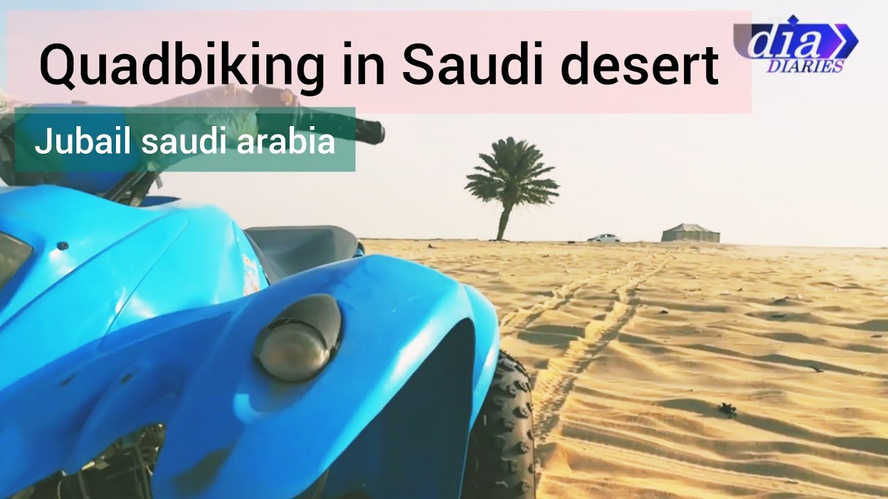 Saudi arabia Desert :  - Quadbiking in jubail desert 🇸🇦  المملكة العربية السعودية