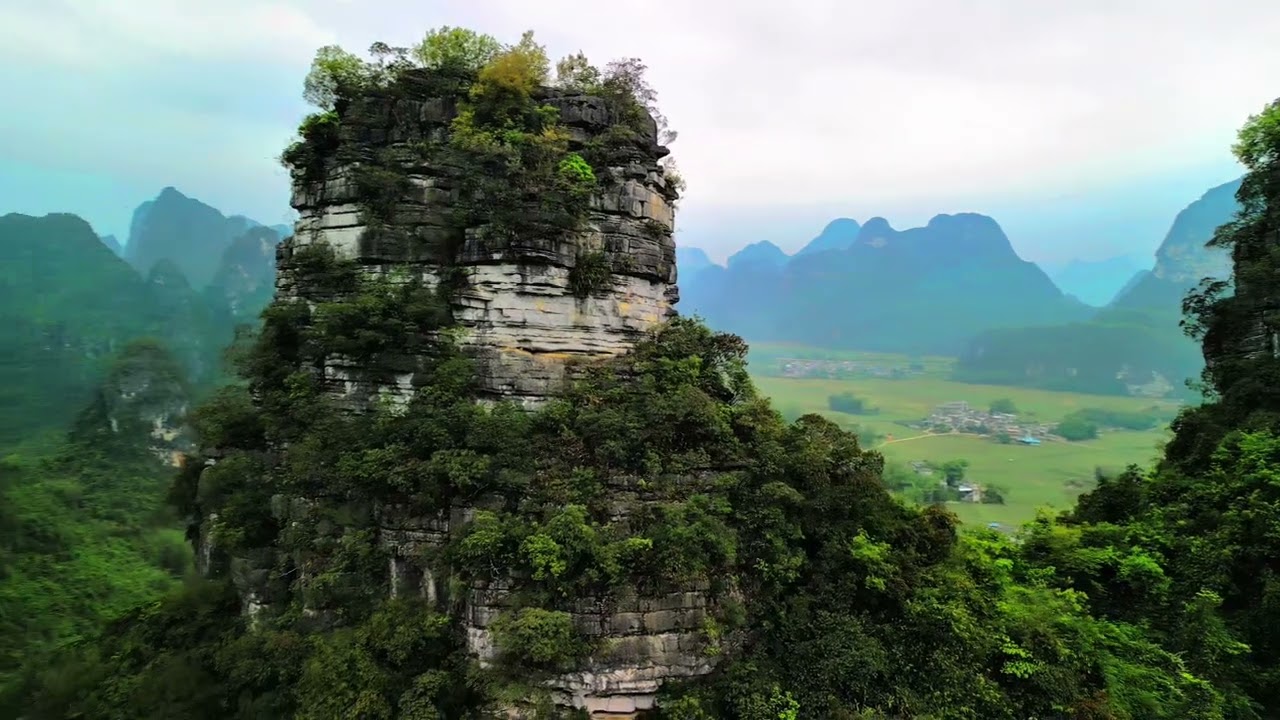 Magnificent Mountains of Daxin, China