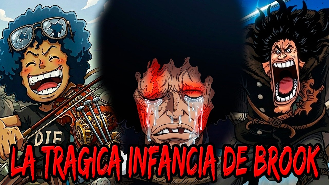 ONE PIECE 1184 | *TRISTEZA TOTAL* La TRAGICA INFANCIA de BROOK | El Ni&ntilde;o del BASURERO y el PRINCIPE