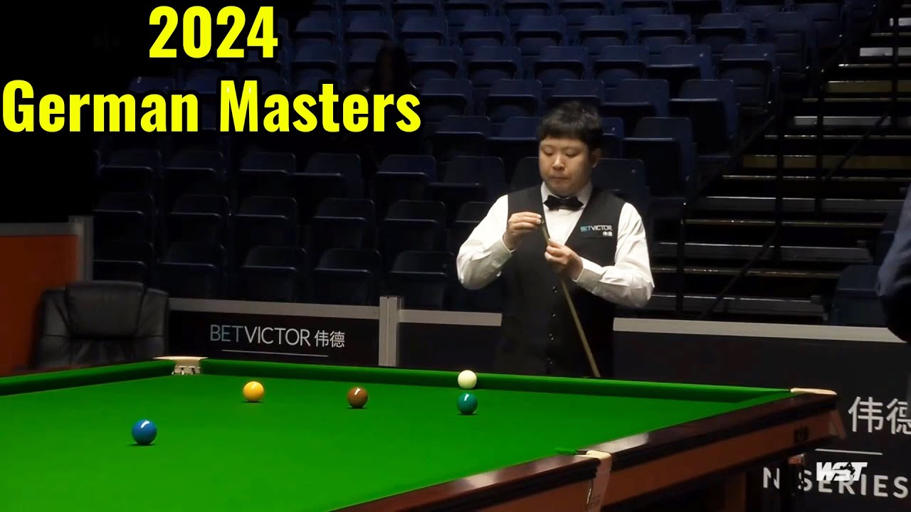 Zhang Anda vs Mostafa Dorgham German Masters 2024 Qualifiers Full Match HD