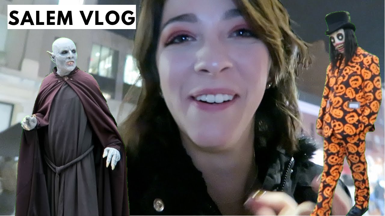 Salem, MA. VLOG October 2018 Days 1 & 2 | Lizzie Marie