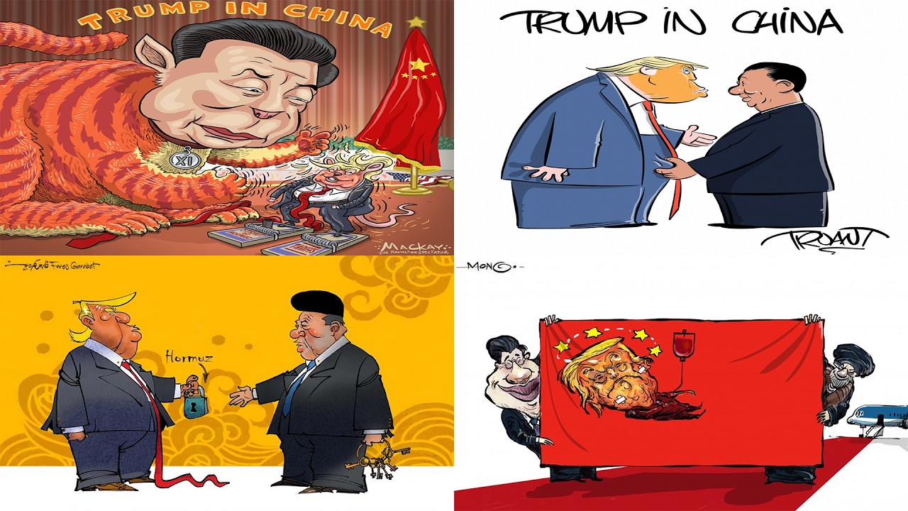 Global Political Satire & Trump Cartoons | Breaking News and Leadership Humor