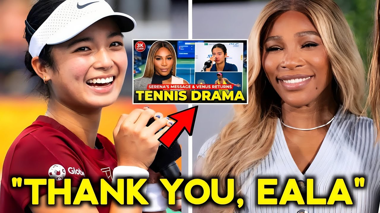 BOMBSHELL: Serena’s TEARFUL Message to Eala, Venus’s Wedding DRAMA, and the 